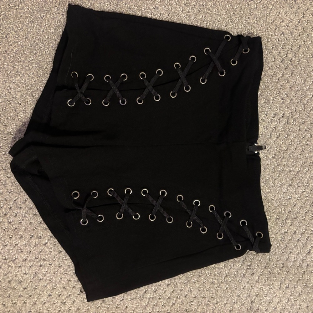 Urban Outfitters Black High Waist Shorts